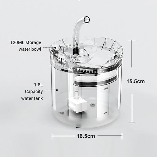 Fuente De Agua Bebedero De Mascotas