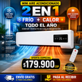 ¡LIQUIDACIÓN DE STOCK! MINI AIRE ACONDICIONADO 2 EN 1 – FRÍO Y CALOR | MÁXIMA POTENCIA, BAJO CONSUMO